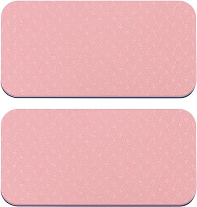 Kniebeschermers Yoga - Oefenmat Knie - Gewrichtsbescherming - Antislip Stabiliteit - 34 x 17 cm - Roze