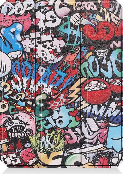 Hoesje - Geschikt voor Apple iPad Mini 6 (2021) - 8.3 inch - 6e Generatie - Dun & Stevig - Trifold Bookcase - Hard Cover Case - Met Uitsparing Geschikt voor Apple Pencil - Hardcover Book - Tablet Hoes - Graffity