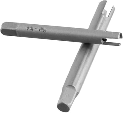 Gebroken Kraan Extractor Set - Tap Verwijderaar - Schroeven Verwijderen - 3-Klauw Ontwerp - M4-M10 - Zilverkleurig