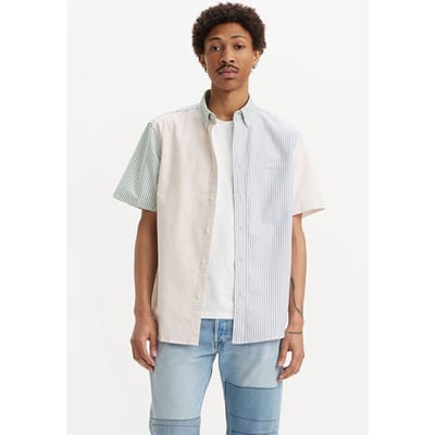 Levi's Ss Casual Shirt Multicolour Maat: S | Casual Overhemden Outlet | Heren