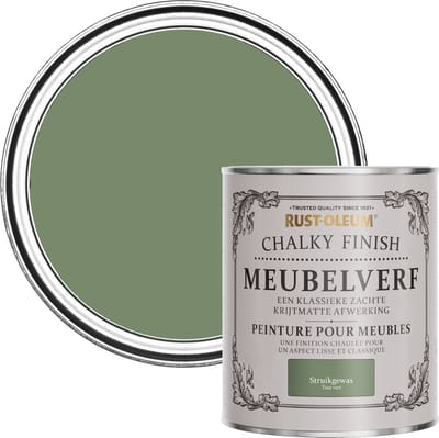 Rust-Oleum Groen Chalky Finish Meubelverf - Struikgewas 750ml