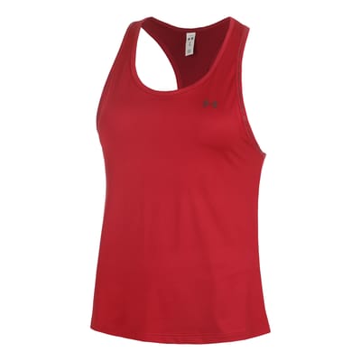 Under Armour Tech Knockout Mouwloos T-shirt Rood XL Vrouw