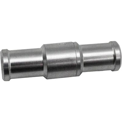 Clapet anti-retour unidirectionnel en ligne de 12 mm pour carburant, eau, gaz, air, vide, valve en aluminium