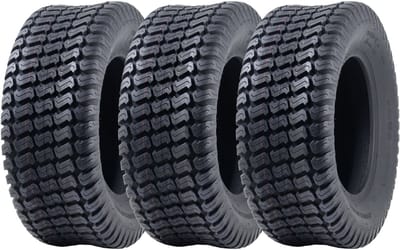 23x8,50-12 grasmaaierband, 4-laags, voor gazongras, P332, Wanda Road, toegestaan tot 500 kg (set van 3)