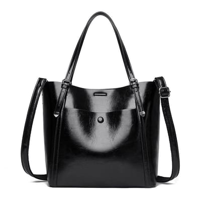 Nieuwe Crossbody Tas Modieuze Commutertas Grote Capaciteit High-End Gevoel Handgedragen Schoudertas voor Dames black