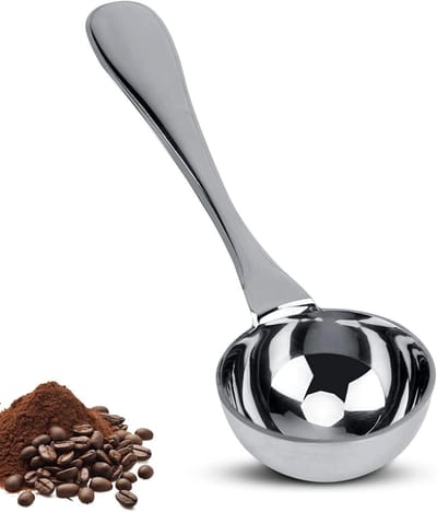 Roestvrijstalen Koffielepel voor Nauwkeurige Dosering van Gemalen Koffie, Matcha en Thee - 15ml Maat voor Thuisgebruik en Koffiezetapparaten