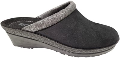 Rohde 2459 90 Dames Open Pantoffels - Zwart - 36