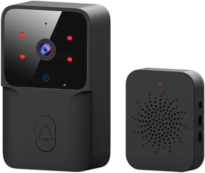 Video Deurbel - Slimme Camera - Huis Beveiligen - Bewegingsdetectie - 10 x 8 x 2 cm - Wit