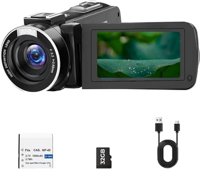 CLVP® Handycam - Videocamera - Vlog Camera voor Beginners