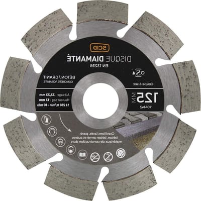 Diamantschijf Slijpschijf - Beton Schijf - Materiaal Bewerken - Gesegmenteerde Sluitring - Diameter 230 mm - Niet gespecificeerd
