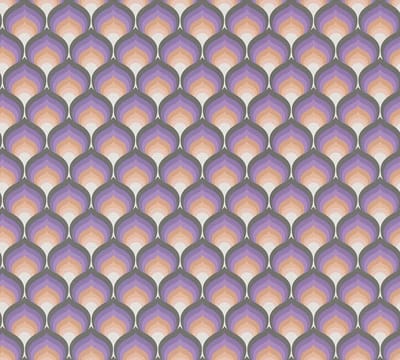 RETRO BEHANG | Grafisch - meerkleurig - A.S. Création Retro Chic