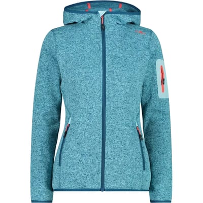 Dames fleece met capuchon CMP