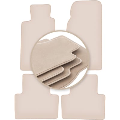 PREMIUM beige vloermatten voor: Jaguar XJ6 X300 sedan 1994-1997