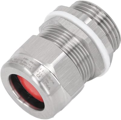 Dailygoods - Waterbestendige Kabelwartel - Roestvrij Staal - IP66 Bescherming - G3/4 Afdichtingsconnector - Geschikt voor 10-18 Mm Kabeldiameter - Dub...