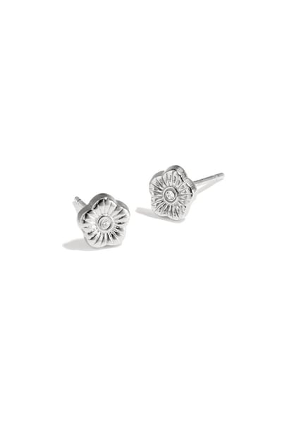 Oorbellen Flower Stainless Steel