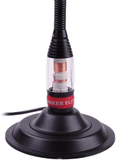 Lange 27mc antenne met magneetvoet incl. kabel en antenne connector