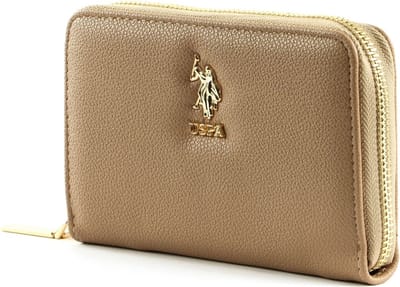 U.S. POLO ASSN. Portemonnee New Jones Zip Around Wallet Beige