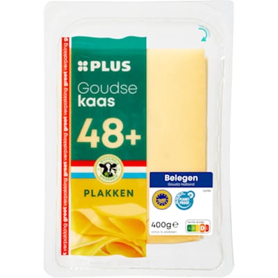Goudse belegen 48+ plakken