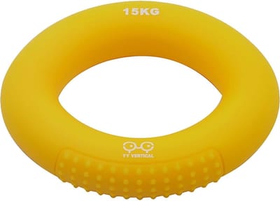 Klim Ring - Veiligheid Accessoire - Klimmen Buiten - Duurzaam Ontwerp - 15 kg - Geel