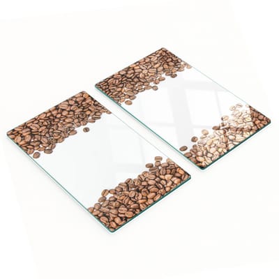 Multifunctionele decoratieve snijplanken van gehard staal voor in de keuken, geschikt voor koffiebonen, 2x30x52 cm