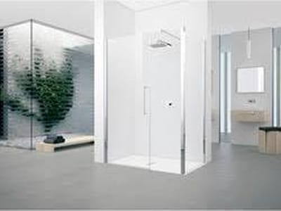 Novellini Young 2.0 F1 zijwand 87/89x200cm met chroom mat profiel en helder glas
