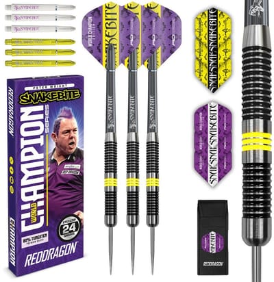 Red Dragon Peter Wright Snakebite Champion Series 80% Dartshopper Exclusives - Dartpijlen