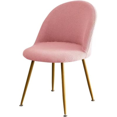 Geavanceerde Elastische Home Use Hotel Eetkamerstoel Eendenbek Stoelhoes Maïs Fleece Stof Polyester Spandex Andere Amerikaanse Stijl Eetkamerstoelen 48*40*40cm