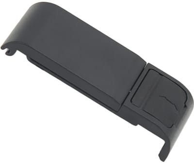 Dailygoody - Vervangende Zijdeur - Batterijhouder - Rubber kussen - Zwart - Type C Oplaadpoort - Geschikt voor camera's - Model 11 10 9