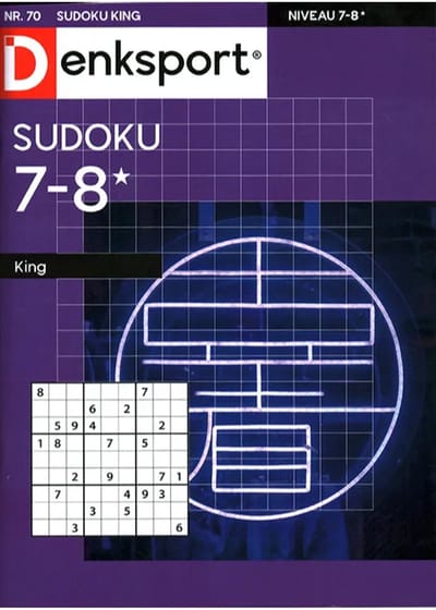 Denksport Sudoku King - 70 2025