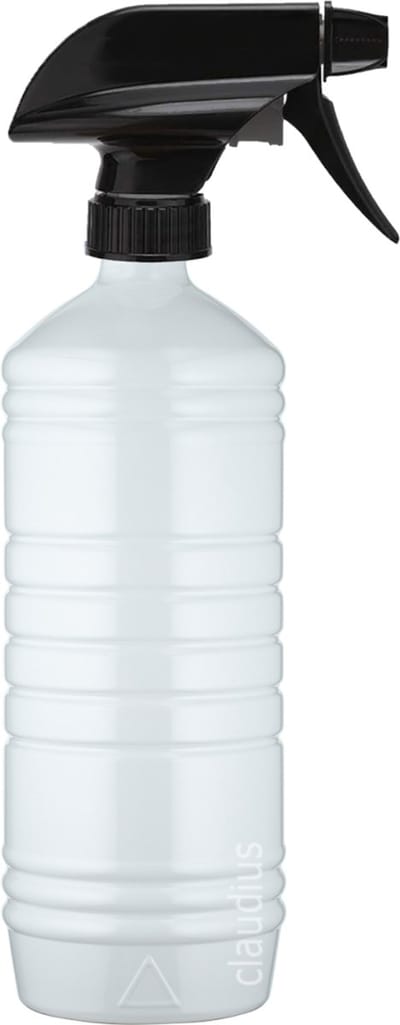 Lege Plastic Fles 500 ml PET wit - met zwarte spraykop - set van 10 stuks - Navulbaar - Leeg