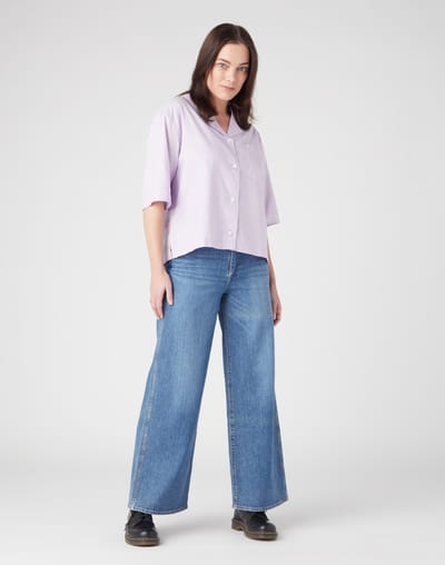Wrangler - BLOUSE PASTEL VIOLET - M