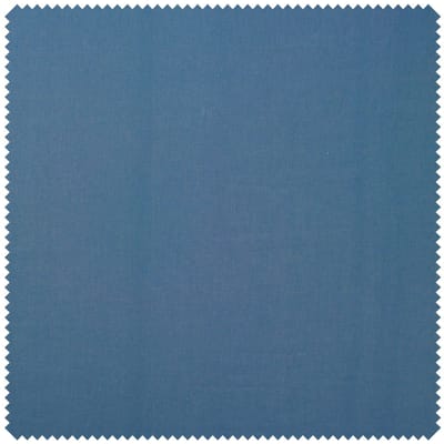 Katoenen stof "Uni" - Blauwgrijs