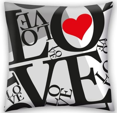 Valentines LOVE - Sierkussen - 40 x 40 cm - Multi