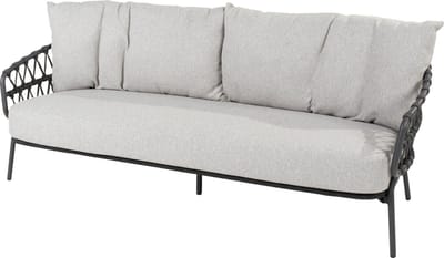 4 Seasons Calpi - 3-zits loungebank - antraciet