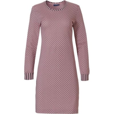 Pastunette Dames Nachthemd Graphic Mauve maat 36