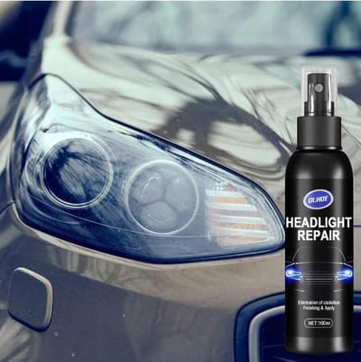 TLVX Autolamp polijst / Koplampen polijsten / Oxidatie Autolamp verhelpen / Koplamp Krassen verwijderen / Koplamp vernieuwen / Light Repair / Koplamp renovatie / Headlight Polish / Lamp reparatie vloeistof / Koplamp polijst set/ 100ML Spray Fles