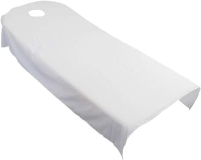 Terry hoeslaken voor massagetafel, ideaal voor schoonheidssalons en spa's, met opening, 120x190 cm