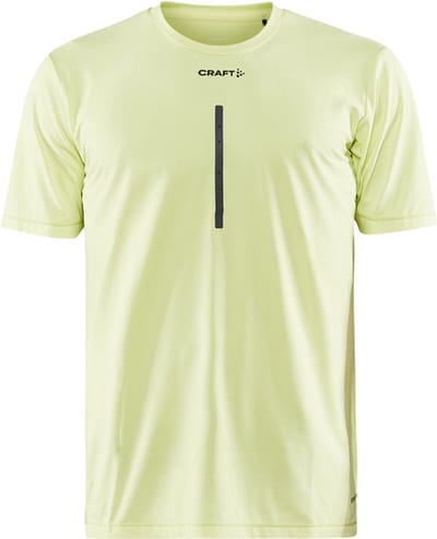 Craft Adv Charge SS Tech Tee Heren - sportshirts - geel - Mannen