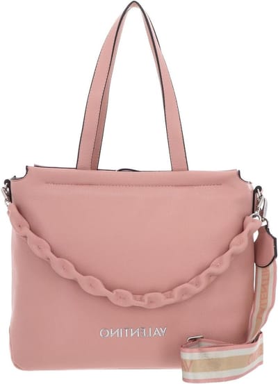 Schoudertas Dames - Handtas - Dagelijks Gebruik - Ruim Interieur - 50 cm - Lichtroze