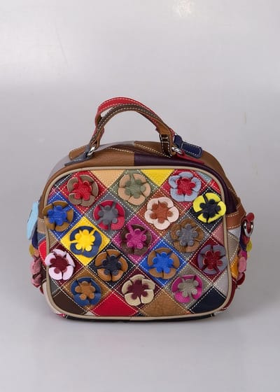 Viabologna Schoudertas Sant Carles Leer - multicolour