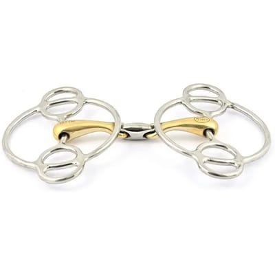 Mors dubbele breuken voor vastgelopen paard Jump'In Swivel