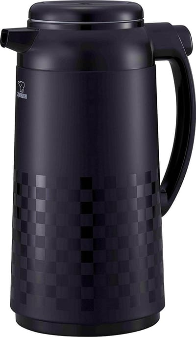 Zojirushi Isoleerkan met Glazen Binnenfles - Ichimatsu Zwart - 1L