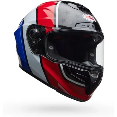 Volle motorhelm Bell Race Star DLX Flex - RSD Old Glory