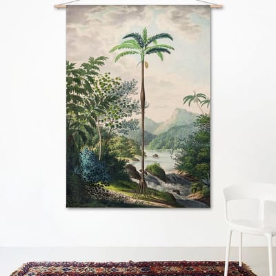 Wandkleed-XL Palm Iriartea Ventricosa