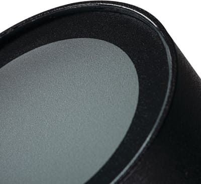 Moderne Opbouwspot IP65 Rond Zwart GU10 AQILO - Kanlux