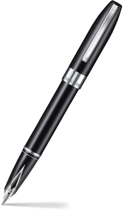Vulpen Sheaffer Legacy 9064 black - chrome plated trims - broad