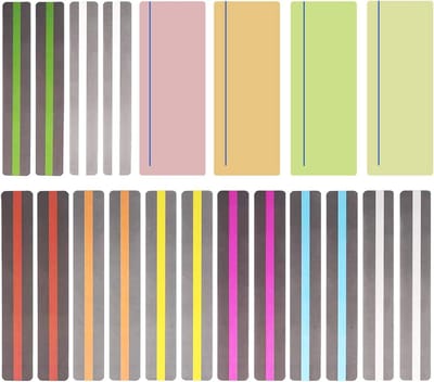 Kleurige Leestools: 20 Stuks Leeshulpmiddelen met Overlay en Markeringen voor Kinderen, Onderwijs en Dyslexie