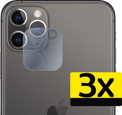 Camera Lens Protector - Geschikt voor Apple iPhone 12 Pro - 3 Stuks - Camera Screenprotector - Beschermglas - Gehard Glas - Tempered Glass - Screen Protector
