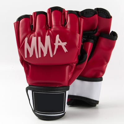 Nivard MMA Handschoenen - Gloves - Sparring Handschoenen - Heren - Dames - Grappling - Bokshandschoenen - Taekwondo - Rood - 4oz