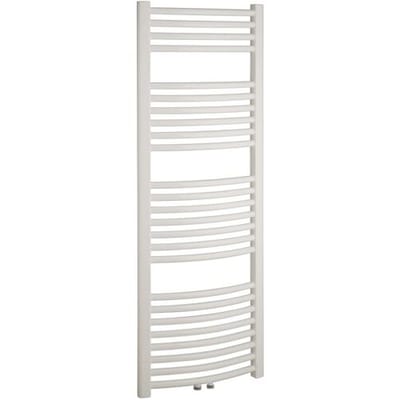 Megabad Profi Collection Plana round bathroom radiator 59.3 x 132.2 cm with center connection BHGB135MA